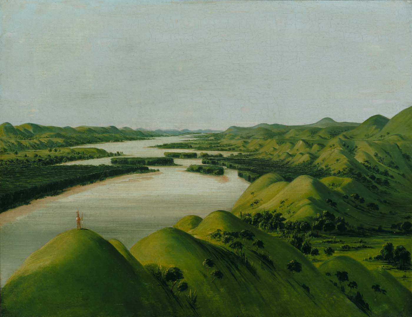 River Bluffs, 1320 Miles above St. Louis
