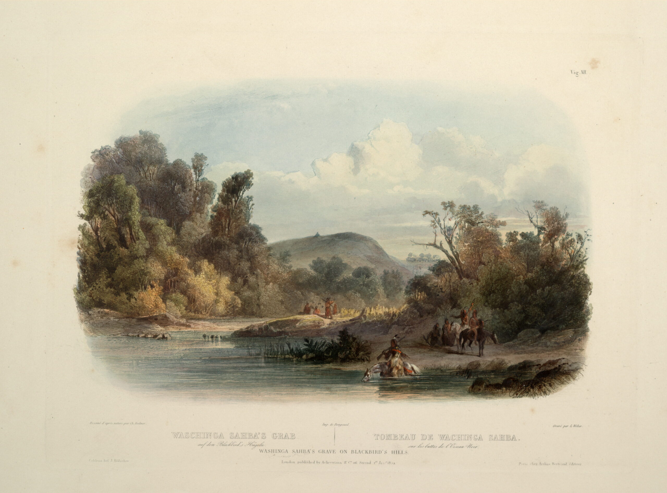 View on the Missouri, Blackbird’s Grave