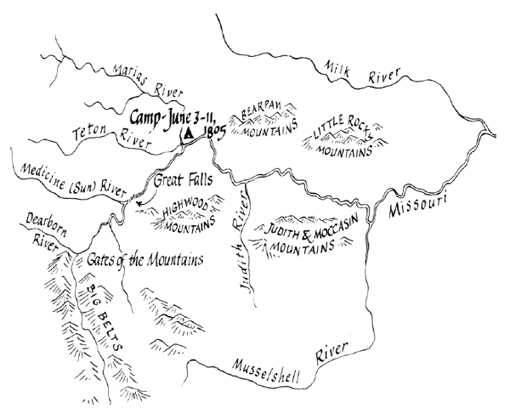 map of the rockies