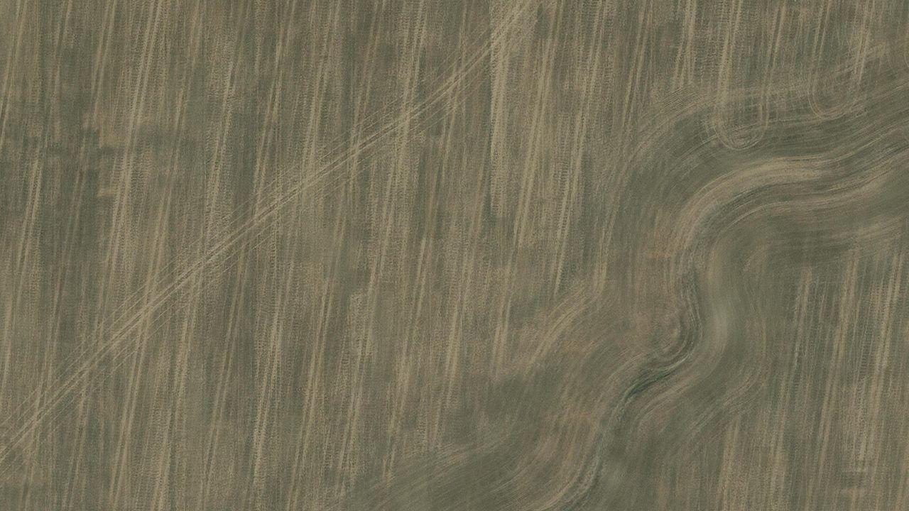Satellite view of the area around this place