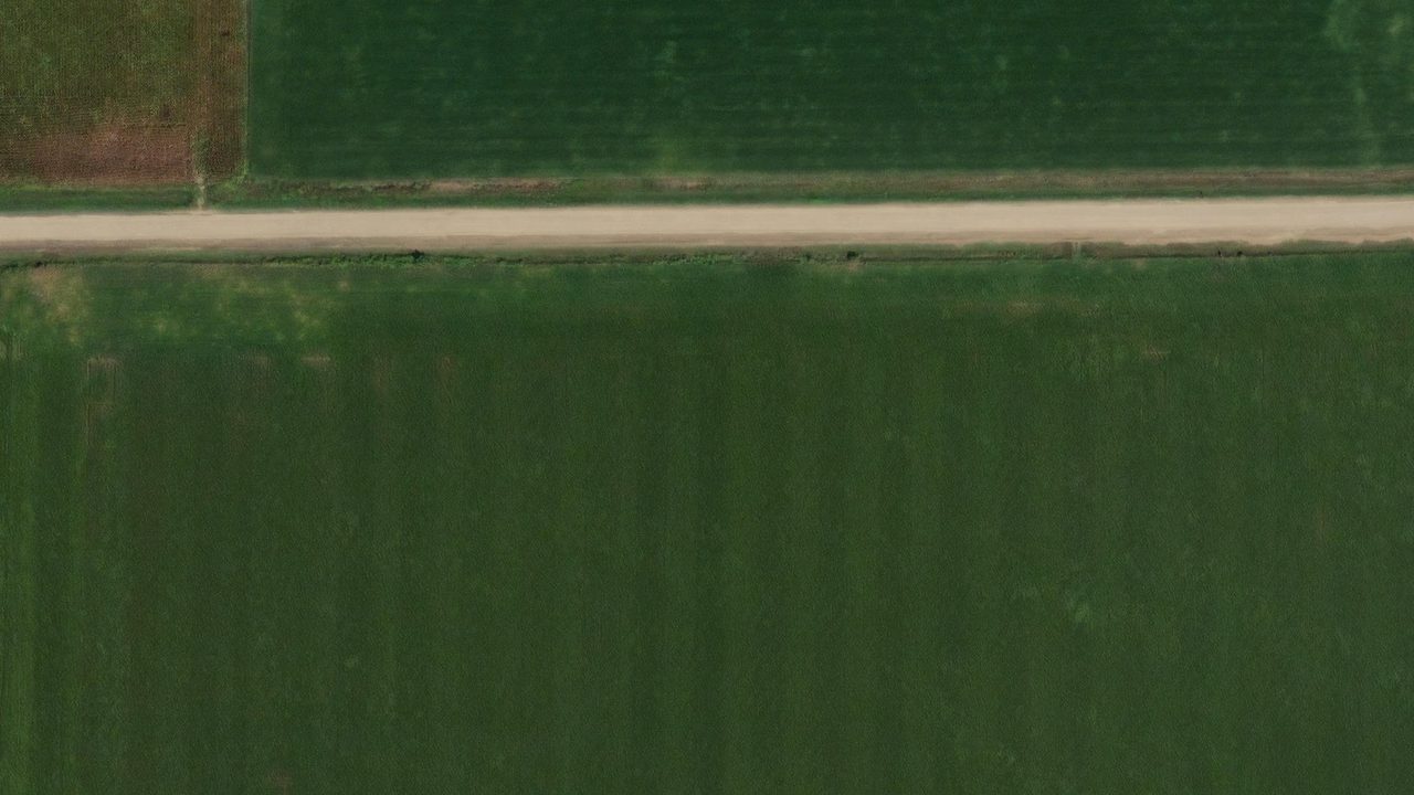 Satellite view of the area around this place